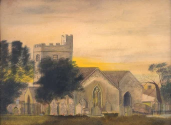 Église paroissiale de Mynyddislwyn, 1915